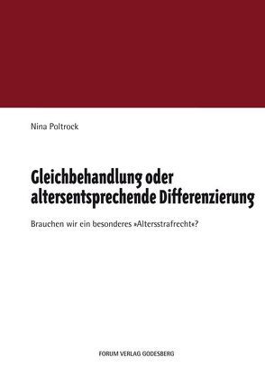 Gleichbehandlung oder altersentsprechende Differenzierung von Poltrock,  Nina