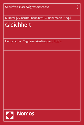 Gleichheit von Barwig,  Klaus, Beichel-Benedetti,  Stephan, Brinkmann,  Gisbert