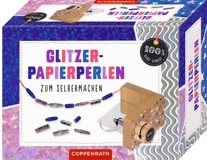 Glitzer-Papierperlen zum Selbermachen