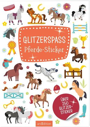 Glitzerspaß – Pferde-Sticker