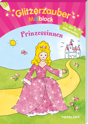 Glitzerzauber Malblock Prinzessinnen von Beurenmeister,  Corina