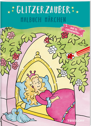 Glitzerzauber Malbuch. Märchen von Durczok,  Marion