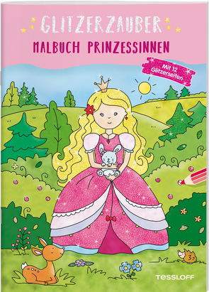 Glitzerzauber Malbuch. Prinzessinnen von Schmidt,  Sandra