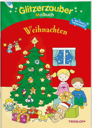 Glitzerzauber Malbuch Weihnachten von Schmidt,  Sandra