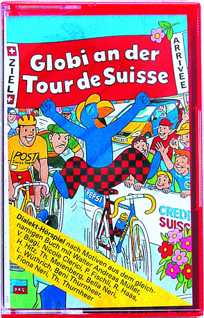 Globi an der Tour de Suisse MC von Nemeth,  Gabriel, Schmid,  Heiri