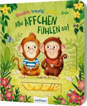 Glücklich, traurig, neidisch, froh – alle Äffchen fühlen so! von Gertenbach,  Pina, Orso,  Kathrin-Lena