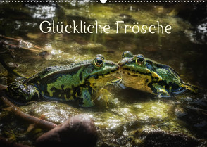 Glückliche Frösche (Wandkalender 2022 DIN A2 quer) von Gawlik,  Kathrin