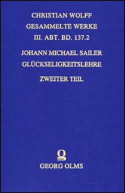 Glückseligkeitslehre von Sailer,  Johann Michael