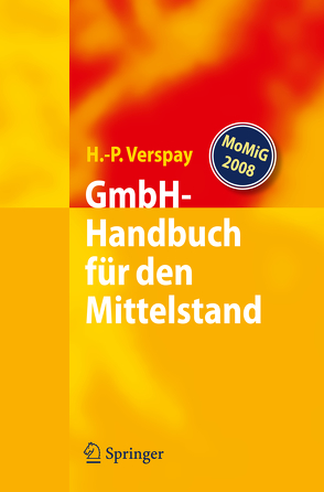 GmbH-Handbuch für den Mittelstand von Verspay,  Heinz-Peter