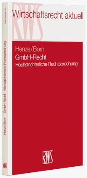 GmbH-Recht von Born,  Manfred, Henze,  Hartwig