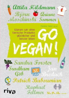 Go vegan! von Halser,  Marlene