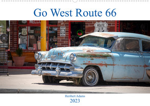 Go west Route 66 (Wandkalender 2023 DIN A2 quer) von Adams www.foto-you.de,  Heribert