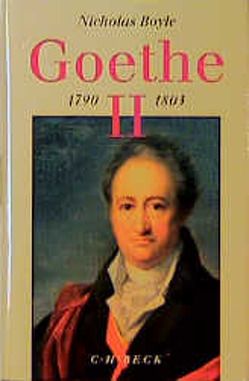 Goethe Bd. 2: 1790-1803 von Boyle,  Nicholas, Fliessbach,  Holger