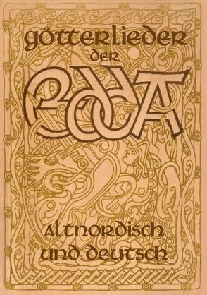 Götterlieder der Edda – Altnordisch und deutsch von Nahodyl Neményi,  Árpád Baron von