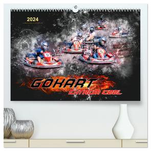 GoKart – extrem cool (hochwertiger Premium Wandkalender 2024 DIN A2 quer), Kunstdruck in Hochglanz von Roder,  Peter