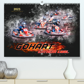 GoKart – extrem cool (Premium, hochwertiger DIN A2 Wandkalender 2023, Kunstdruck in Hochglanz) von Roder,  Peter