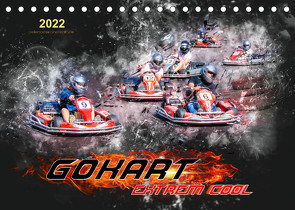 GoKart – extrem cool (Tischkalender 2022 DIN A5 quer) von Roder,  Peter