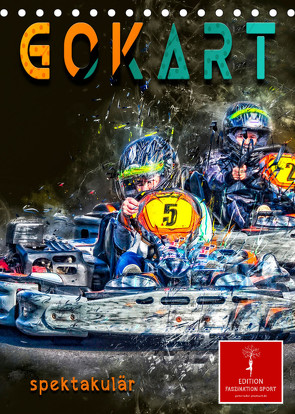 Gokart spektakulär (Tischkalender 2023 DIN A5 hoch) von Roder,  Peter