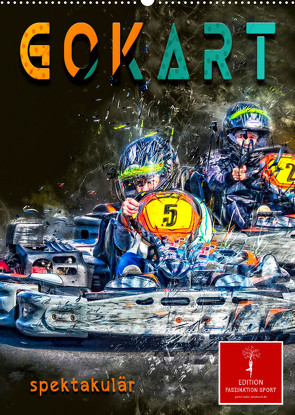 Gokart spektakulär (Wandkalender 2022 DIN A2 hoch) von Roder,  Peter