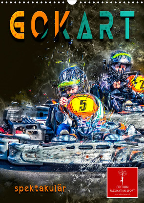 Gokart spektakulär (Wandkalender 2022 DIN A3 hoch) von Roder,  Peter