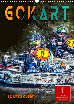 Gokart spektakulär (Wandkalender 2023 DIN A3 hoch) von Roder,  Peter