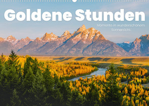 Goldene Stunden – Momente in wunderschönem Sonnenlicht. (Wandkalender 2022 DIN A2 quer) von SF