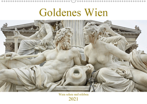 Goldenes Wien (Wandkalender 2021 DIN A2 quer) von Riedmiller,  Andreas