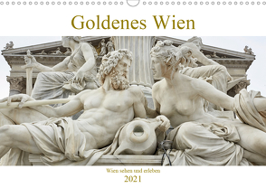 Goldenes Wien (Wandkalender 2021 DIN A3 quer) von Riedmiller,  Andreas