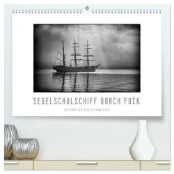 Gorch Fock – zeitlose Eindrücke (hochwertiger Premium Wandkalender 2024 DIN A2 quer), Kunstdruck in Hochglanz von Kuhr,  Susann