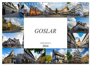 Goslar Impressionen (Wandkalender 2024 DIN A4 quer), CALVENDO Monatskalender von Meutzner,  Dirk