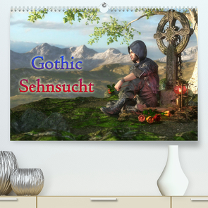 Gothic Sehnsucht (Premium, hochwertiger DIN A2 Wandkalender 2023, Kunstdruck in Hochglanz) von Schröder,  Karsten