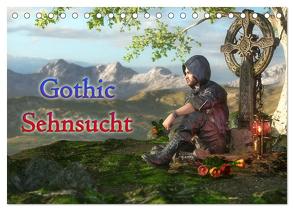 Gothic Sehnsucht (Tischkalender 2024 DIN A5 quer), CALVENDO Monatskalender von Schröder,  Karsten