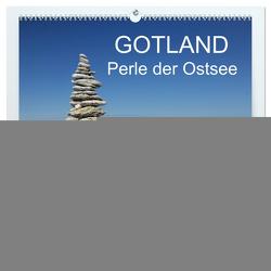 Gotland – Perle der Ostsee (hochwertiger Premium Wandkalender 2024 DIN A2 quer), Kunstdruck in Hochglanz von Harhaus,  Helmut