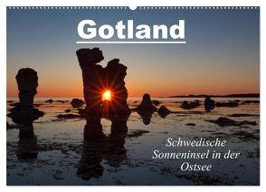 Gotland – Sonneninsel in der Ostsee (Wandkalender 2024 DIN A2 quer), CALVENDO Monatskalender von Schörkhuber,  Johann