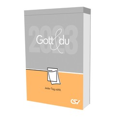 Gott&Du 2023 – Jeder Tag zählt von Christliche Schriftenverbreitung,  e.V.