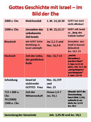 Gottes Geschichte mit Israel von Schadt-Beck,  Ellen