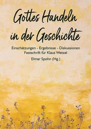 Gottes Handeln in der Geschichte von Spohn,  Elmar