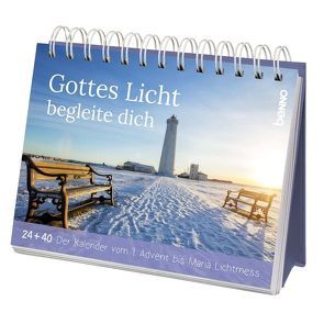 Weihnachts- und Adventskalender »Gottes Licht begleite dich« von Bauch,  Volker