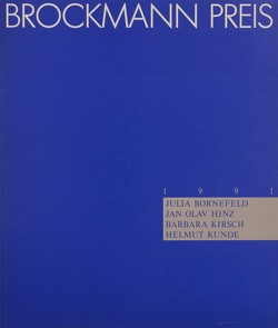 Gottfried-Brockmann-Preis von Damsch-Wiehager,  Renate, Nievers,  Knut