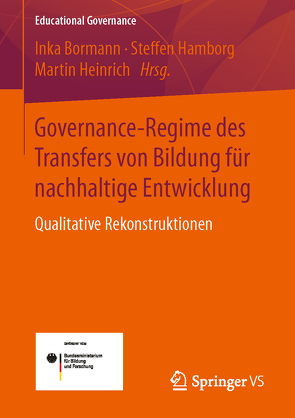 Governance-Regime des Transfers von Bildung für nachhaltige Entwicklung von Bormann,  Inka, Hamborg,  Steffen, Heinrich,  Martin