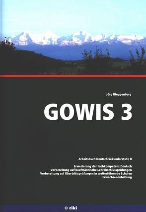 GOWIS 3 von Ringgenberg,  Jörg