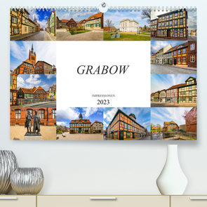 Grabow Impressionen (Premium, hochwertiger DIN A2 Wandkalender 2023, Kunstdruck in Hochglanz) von Meutzner,  Dirk