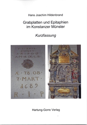 Grabplatten und Epitaphien im Konstanzer Münster von Hildenbrand,  Hans Joachim