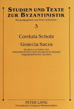 Graecia Sacra von Scholz,  Cordula