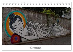 Graffitis (Tischkalender 2024 DIN A5 quer), CALVENDO Monatskalender von MS,  MS Graffitis (Tischkalender 2024 DIN A5 quer), CALVENDO Monatskalender von MS,  MS