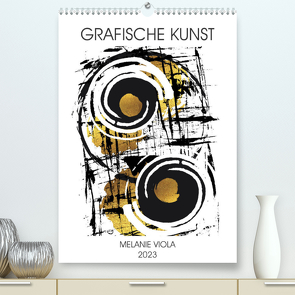 GRAFISCHE KUNST (Premium, hochwertiger DIN A2 Wandkalender 2023, Kunstdruck in Hochglanz) von Viola,  Melanie