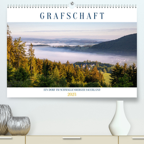 Grafschaft, ein Dorf im Schmallenberger Sauerland (Premium, hochwertiger DIN A2 Wandkalender 2023, Kunstdruck in Hochglanz) von Bücker,  Heidi