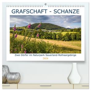 Grafschaft – Schanze (hochwertiger Premium Wandkalender 2024 DIN A2 quer), Kunstdruck in Hochglanz von Bücker,  Heidi