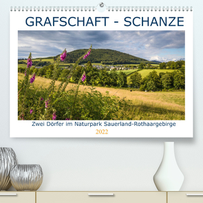 Grafschaft – Schanze (Premium, hochwertiger DIN A2 Wandkalender 2022, Kunstdruck in Hochglanz) von Bücker,  Heidi