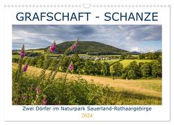 Grafschaft – Schanze (Wandkalender 2024 DIN A3 quer), CALVENDO Monatskalender von Bücker,  Heidi